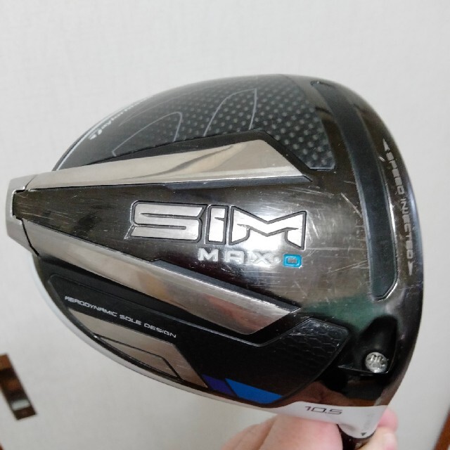 新品好評 テーラーメイド sim max d ドライバー 10.5 シャフト付き