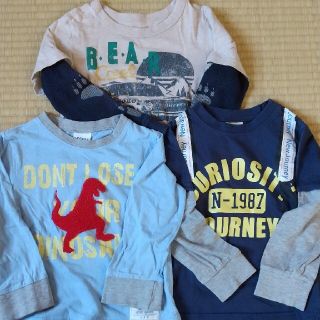 ベビーギャップ(babyGAP)の男の子ロンT3枚セット(Tシャツ/カットソー)