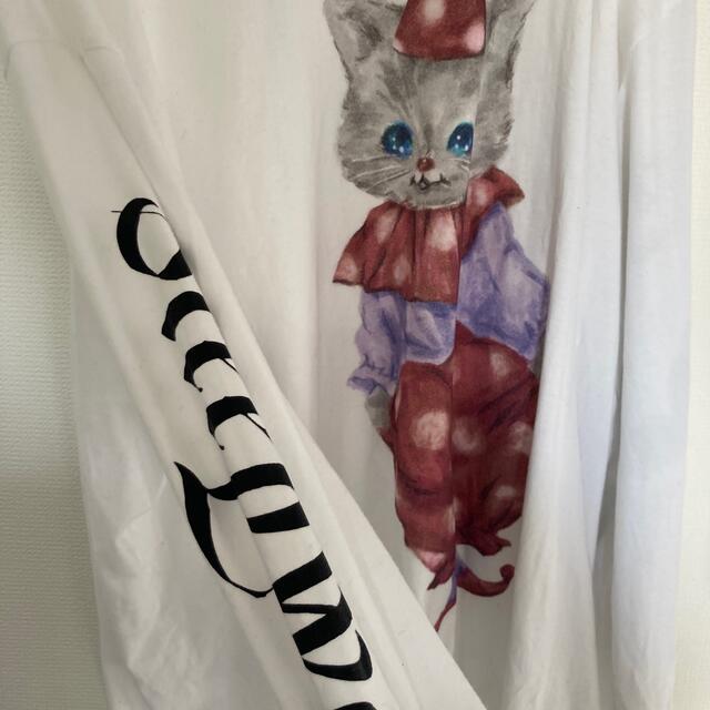 TRAVAS TOKYO 猫 ねこ キャット CAT Tシャツ 長袖