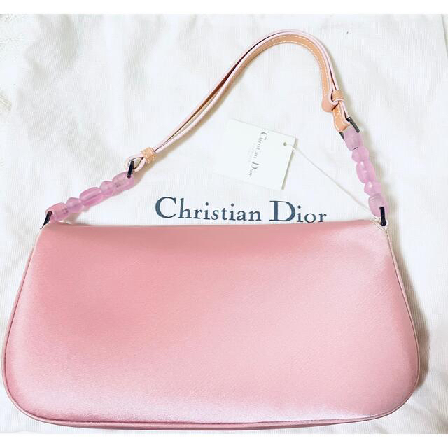 Christian Dior(クリスチャンディオール)のタグ付◆未使用◆クリスチャンディオール◆マリスパール◆ローズ色◆ショルダーバッグ レディースのバッグ(ショルダーバッグ)の商品写真