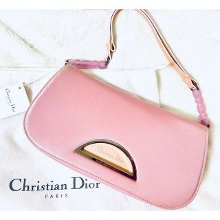 クリスチャンディオール(Christian Dior)のタグ付◆未使用◆クリスチャンディオール◆マリスパール◆ローズ色◆ショルダーバッグ(ショルダーバッグ)