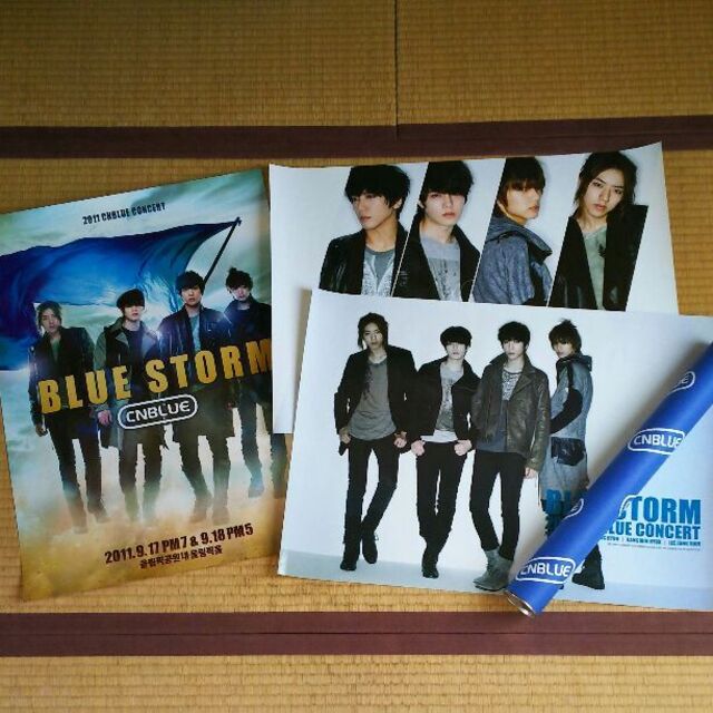 CNBLUE ポスターセット BLUE STORM エンタメ/ホビーのタレントグッズ(ミュージシャン)の商品写真