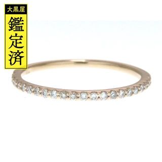 サマンサティアラ(Samantha Tiara)のSamantha Tiara　K18PG　ダイヤ0.12ct　9号　【205】(リング(指輪))