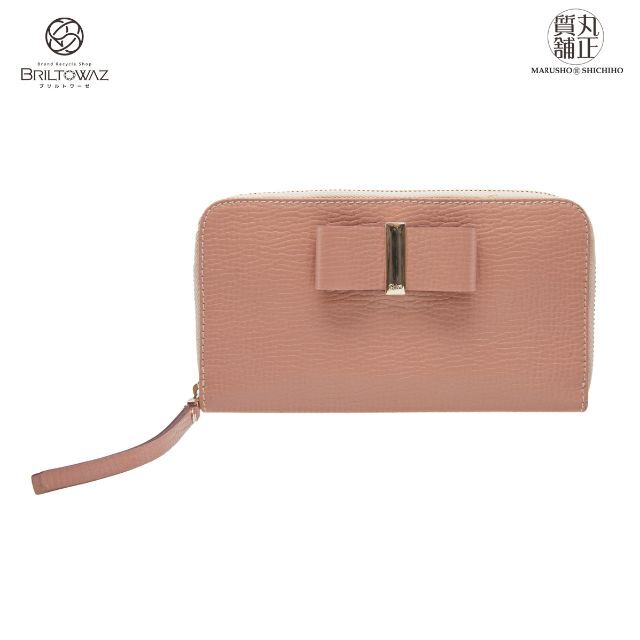 Chloe - 【Sale】クロエ レザーボウ ラウンドジップウォレット Chloe - 【Sale】クロエ レザーボウ ラウンドジップウォレット