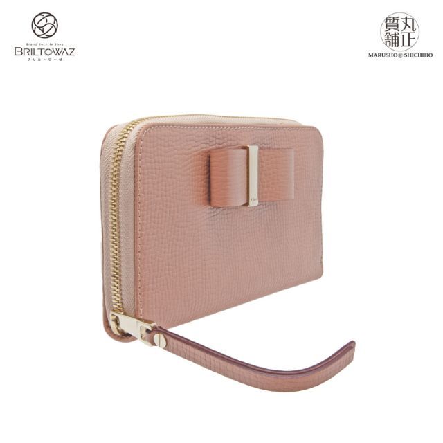 Chloe - 【Sale】クロエ レザーボウ ラウンドジップウォレット Chloe - 【Sale】クロエ レザーボウ ラウンドジップウォレット