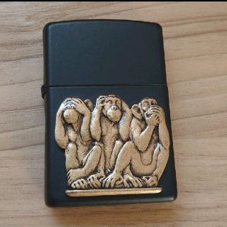 ジッポー(ZIPPO)の見ざる・言わざる・聞かざるの三猿 Zippo　ジッポー(タバコグッズ)