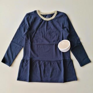 コドモビームス(こどもビームス)の新品 Egg by Susan Lazar ペプラムトップ　5Y Eggbaby(Tシャツ/カットソー)