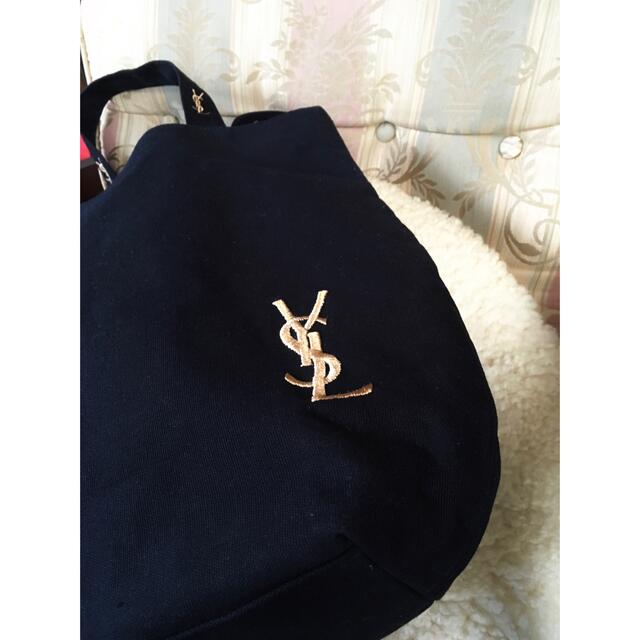 Saint Laurent(サンローラン)のイヴサンローラン  Yves Saint Laurent バッグ　YSL刺繍入り レディースのバッグ(トートバッグ)の商品写真