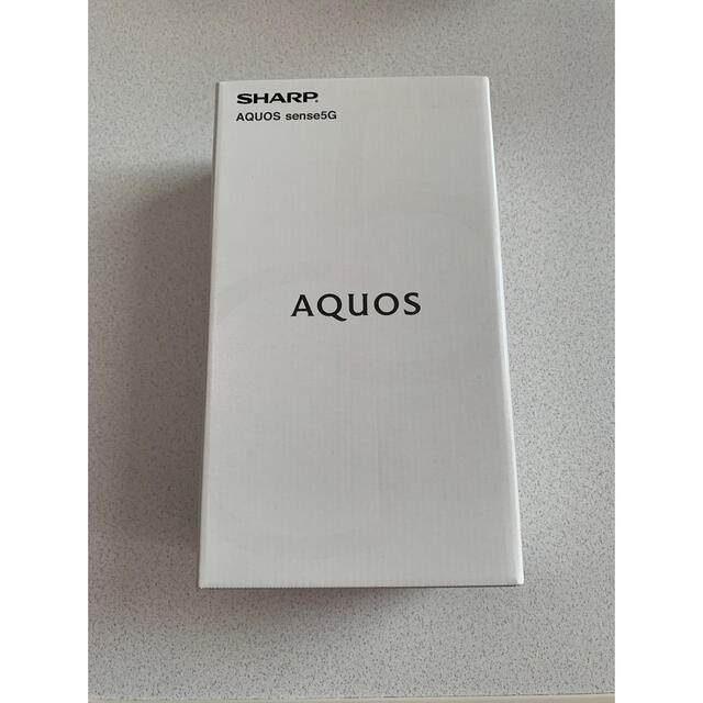 AQUOS sense5G　ブラック