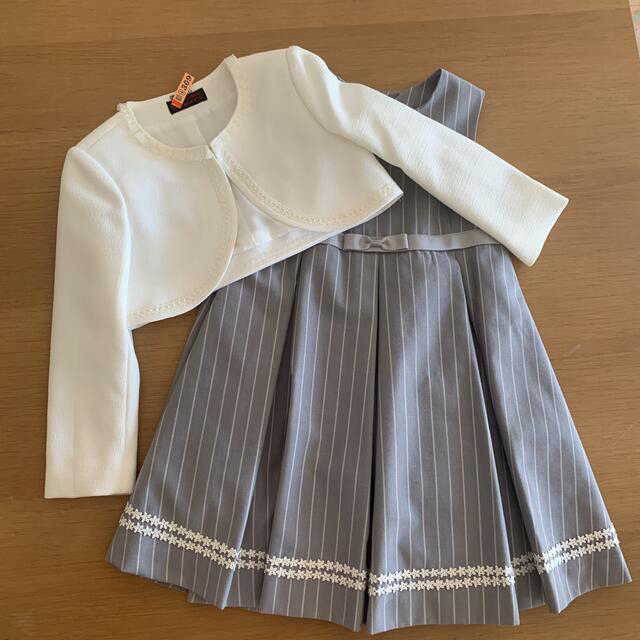 115cm  110cm 女の子  入学式  卒園式   発表会  フォーマル　 キッズ/ベビー/マタニティのキッズ服女の子用(90cm~)(ドレス/フォーマル)の商品写真