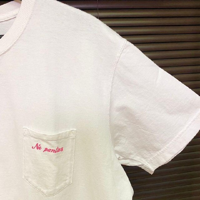 FREAK'S STORE(フリークスストア)の美品 NO PANTIES  ポケット  Tシャツ　M レディースのトップス(Tシャツ(半袖/袖なし))の商品写真