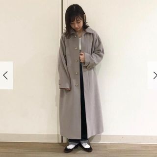 アーバンリサーチドアーズ(URBAN RESEARCH DOORS)のアーバンリサーチドアーズ　ウールバルマカンコート(ロングコート)