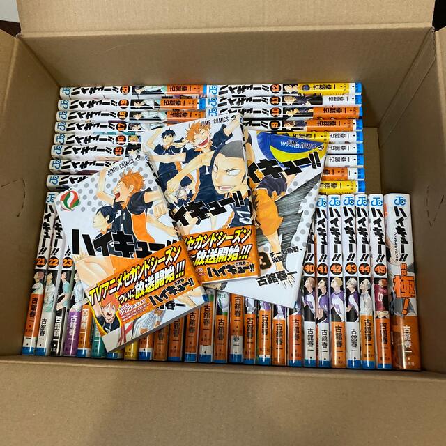 ハイキュー!! 漫画全巻 ＋ ファイナルガイドブック ＋ 同人本 - 全巻セット