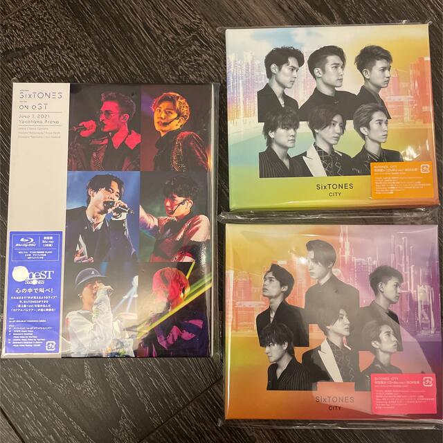 ミュージックSixTONES CD ブルーレイセット