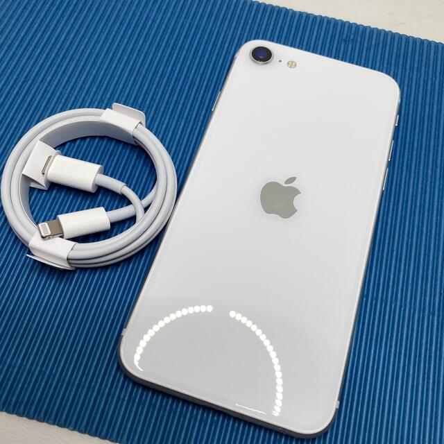 au SIMロック解除済 iPhone SE 2 64GB ホワイト ATqd3m6Tea ...