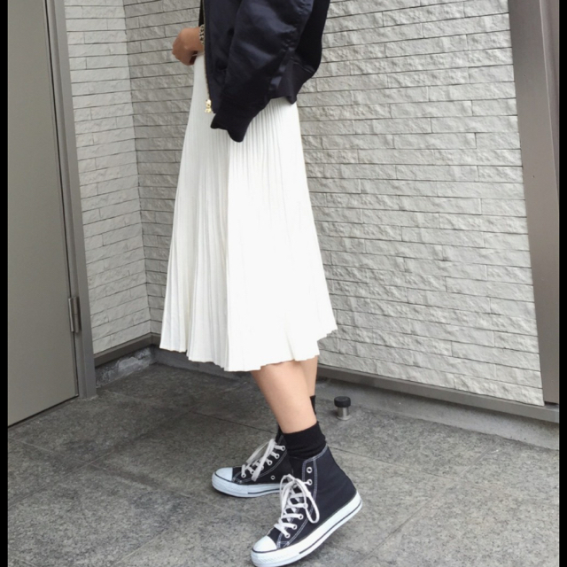 MARILYN MOON(マリリンムーン)のMARILYN MOONプリーツスカート更にお値下げ レディースのスカート(ひざ丈スカート)の商品写真