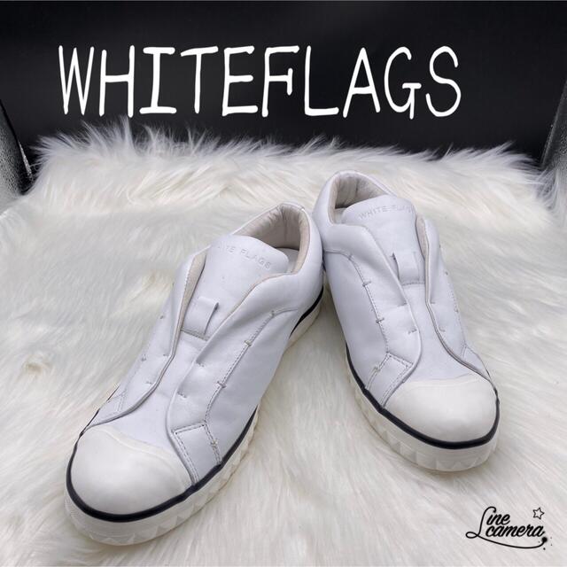 WHITEFLAGS ホワイトフラッグス 27 スリッポン スニーカー 43