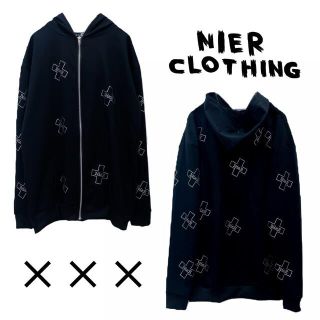 NieR 春夏向け ZIP OUTER【STONE LOGO】(パーカー)