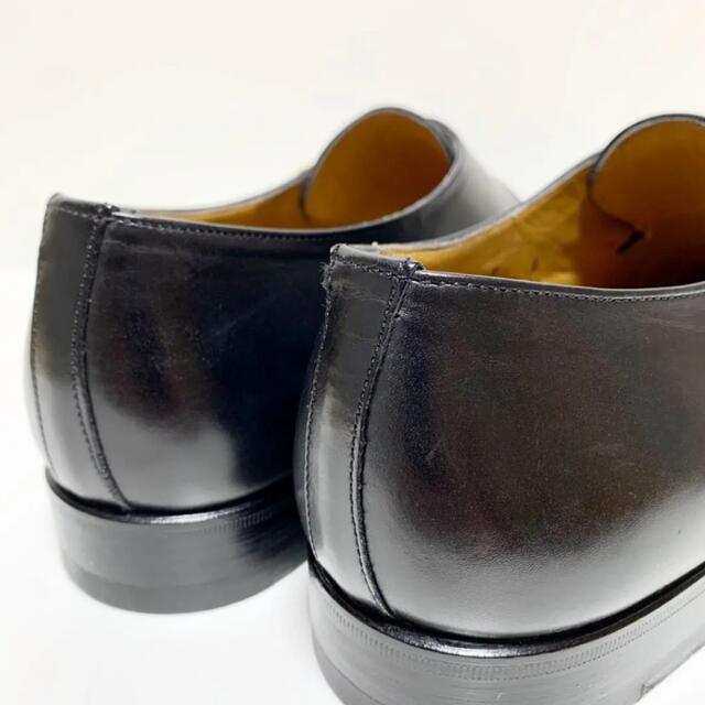 Santoni - 良品 サントーニ スクエアトゥ モンクストラップ シューズ