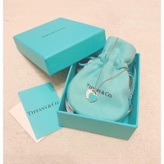 ティファニー(Tiffany & Co.)の★美品紙袋付き★ Tiffany ティファニー ネックレス　エメラルドグリーン(ネックレス)