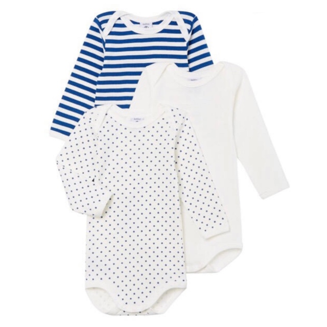 PETIT BATEAU(プチバトー)のけーこ様専用 キッズ/ベビー/マタニティのベビー服(~85cm)(ロンパース)の商品写真