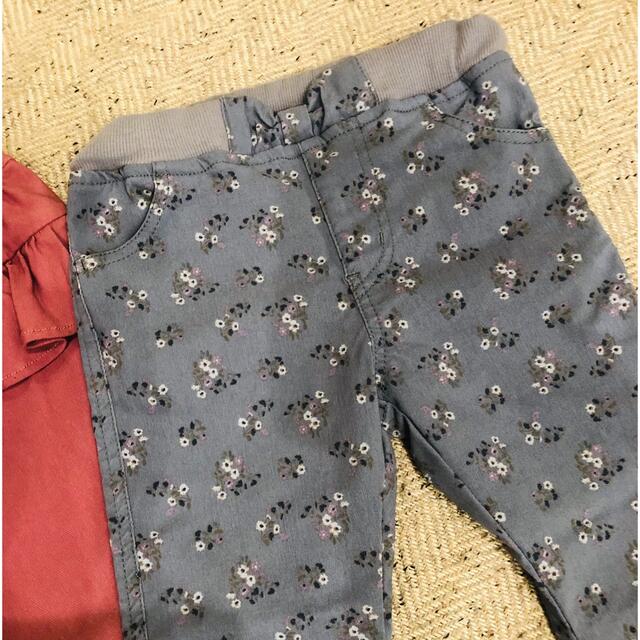 3can4on(サンカンシオン)の売切★美品　パンツ2点セット　100㎝ キッズ/ベビー/マタニティのキッズ服女の子用(90cm~)(パンツ/スパッツ)の商品写真