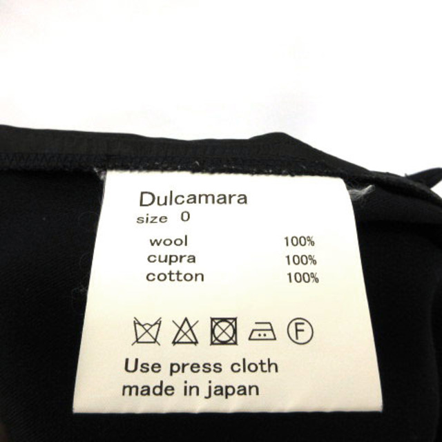 Dulcamara(ドゥルカマラ)のDulcamara パンツ バルーン ガーデニングパンツ風 ウエストゴム 黒 0 メンズのパンツ(スラックス)の商品写真