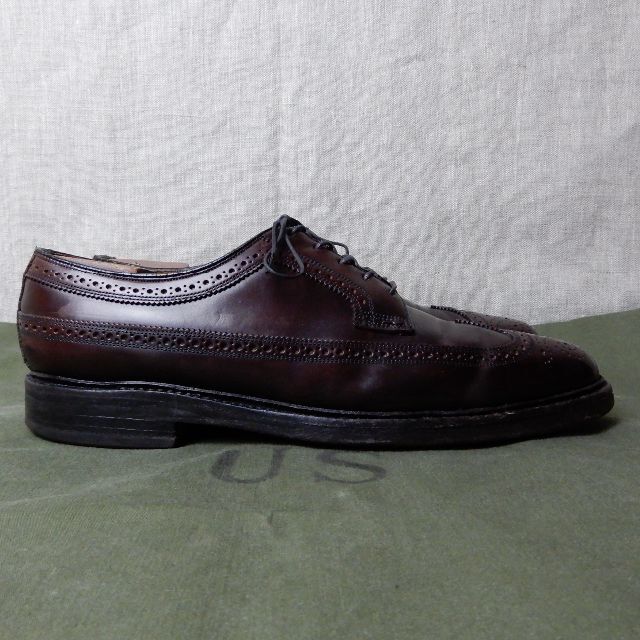 FLORSHEIM CORDOVAN KENMOOR 1972s 10.5C