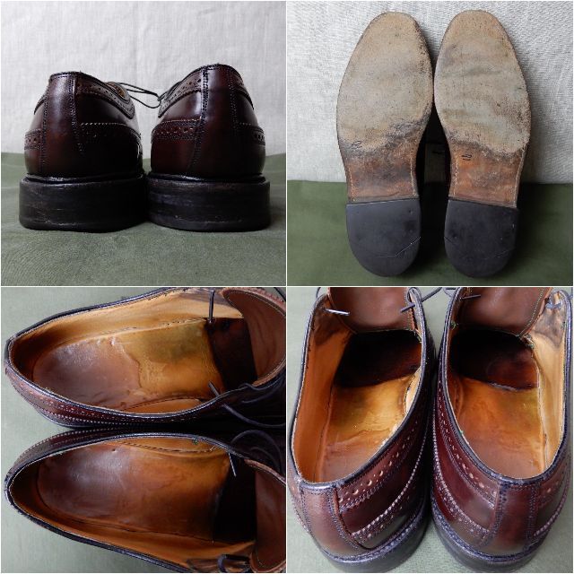 FLORSHEIM CORDOVAN KENMOOR 1972s 10.5C