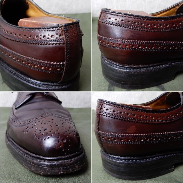 FLORSHEIM CORDOVAN KENMOOR 1972s 10.5C