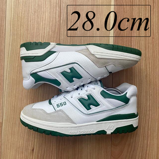 ニューバランス(New Balance)のNEW BALANCE BB550WT1 "GREEN" 28.0cm (スニーカー)