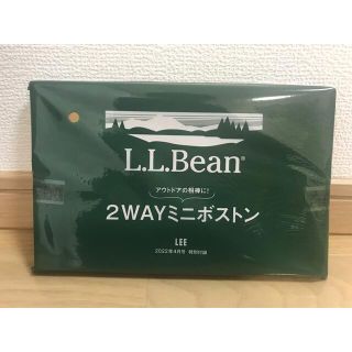 エルエルビーン(L.L.Bean)のLEE 4月号 付録 L.L.Bean 2way ミニボストン(ボストンバッグ)