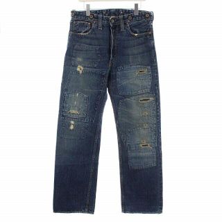 RRL ラルフローレン ダメージ リペア加工 デニムパンツ ジーンズ W33