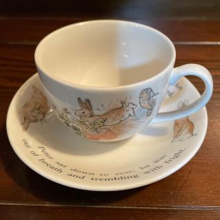 ウェッジウッド(WEDGWOOD)のWEDGWOODピーターラビット　カップ&ソーサー(グラス/カップ)