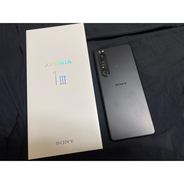 SONY - SONY SIMフリースマートフォン Xperia 1 III フロストブラック