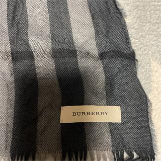 バーバリー(BURBERRY)のバーバリー　ストール　ショール　薄目生地　春秋用(マフラー/ショール)