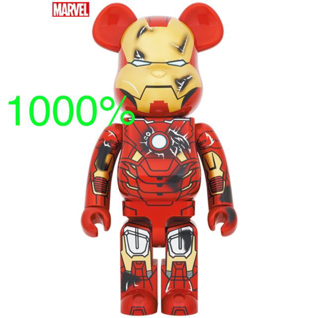 BE@RBRICK IRON MAN MARK VII DAMAGE 1000%