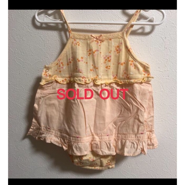 ELLE(エル)のSold Out！　ELLE  ロンパース　♡新品 キッズ/ベビー/マタニティのベビー服(~85cm)(ロンパース)の商品写真