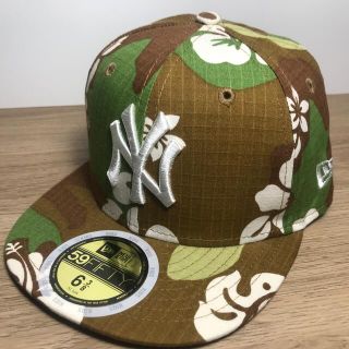 ニューエラー(NEW ERA)の新品未使用　子供用ニューエラ ボタニカル柄キャップ　送料無料(帽子)