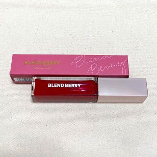 コーセー(KOSE)のBLENDBERRY JUICY LIP DEW 001 ストロベリーレッド(口紅)