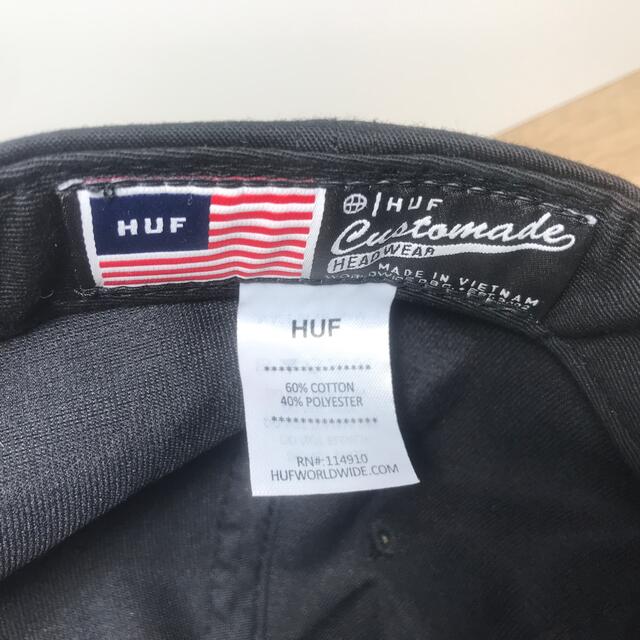 HUF(ハフ)の新品　(汚れ有) HUF コンプトン キャップ  送料無料　男女兼用 メンズの帽子(キャップ)の商品写真