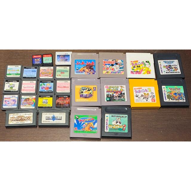 GBC、GBASP、DS、3DS、Switch ソフト計27本