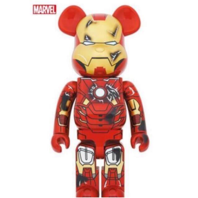 マーベルBE@RBRICK IRON MAN MARK VII DAMAGE 400％