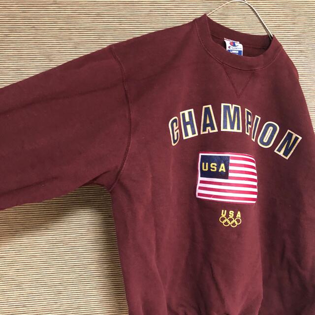 Champion   チャンピオンビンテージUSA製 スウェット デカロゴ S青