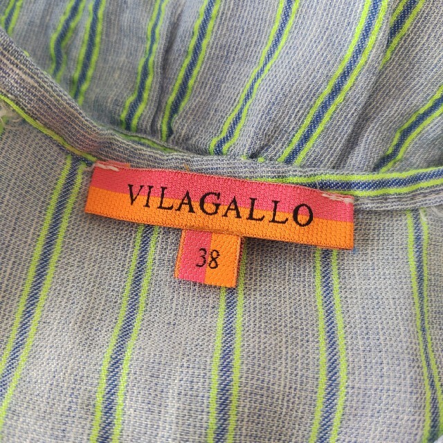 【美品】ヴィラガロ スペイン製 エンブロイダリー ワンピース 刺繍 3