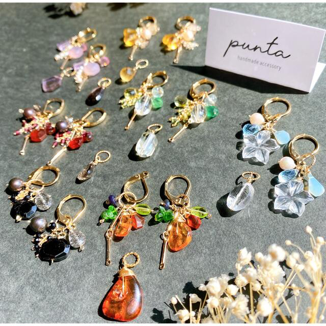 MIRUKU様専用ページ⭐︎ ハンドメイドのアクセサリー(ピアス)の商品写真