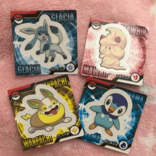 ポケモン ポケモンスナック シール マホイップ ポッチャマ ワンパチ ブイズ グレイシア の通販 By ぴっぴshop ポケモンならラクマ