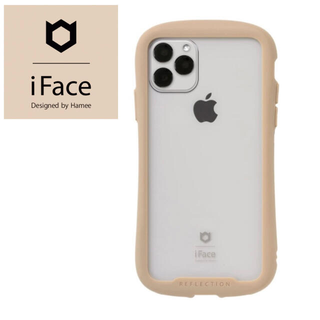 iPhone(アイフォーン)のiFace Reflection iPhone11 Pro Max用 ベージュ スマホ/家電/カメラのスマホアクセサリー(iPhoneケース)の商品写真