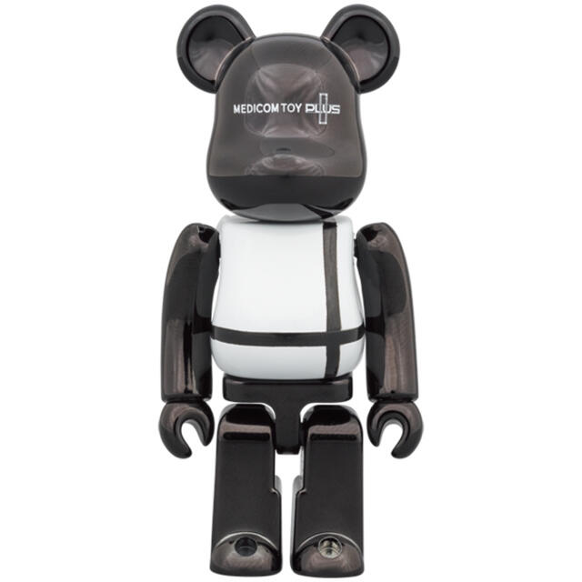 BE@RBRICK MEDICOM TOY PLUS BLACK CHROME