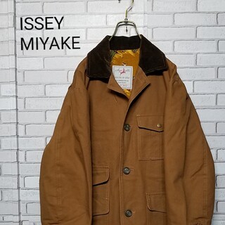 イッセイミヤケ(ISSEY MIYAKE)の【イッセイミヤケ】　duetrio ダック地　ハンティングジャケット(ブルゾン)